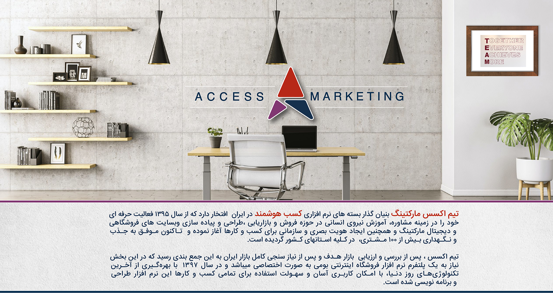 درباره ما - تیم اکسس مارکتینگ