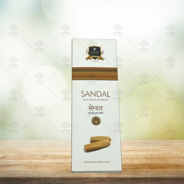 عود خوشبو کننده شاخه ای آلاکیک Alaukik مدل صندل Sandal