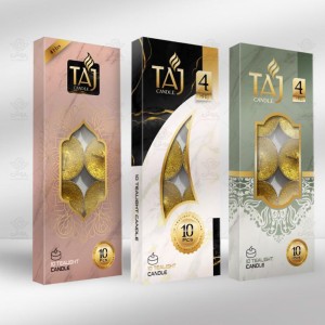 شمع وارمر بسته 10 عددی رنگی