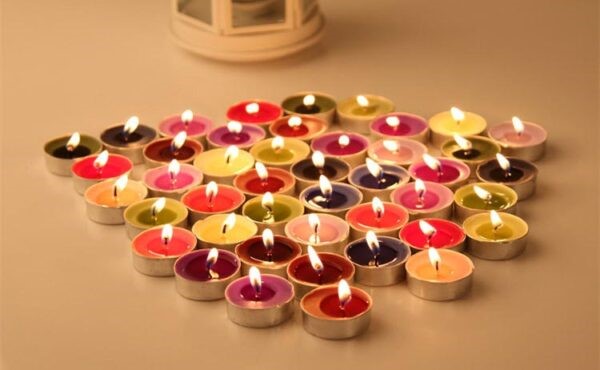 شمع های وارمر رنگی