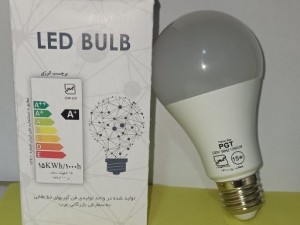 لامپ مهتابی LED حبابی 15w وات پی جی تی PGT