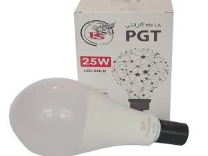لامپ مهتابی LED حبابی 25w وات پی جی تی PGT