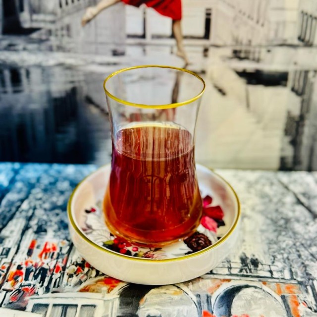 سرویس چایخوری طرح دار ترکیه