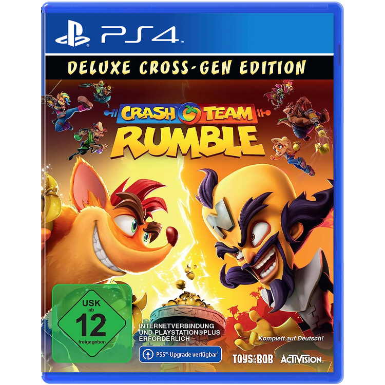 Crash Team Rumble _ PS4_ نسخه DELUXE CROSS GEN EDITION