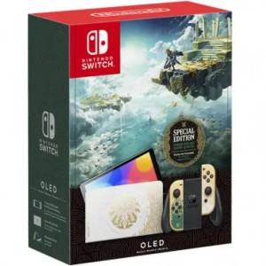 Nintendo Switch OLED _نسخه بازی The Legend of Zelda: Tears of the Kingdom