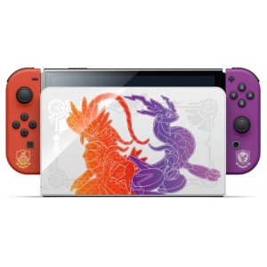 Nintendo Switch OLED نسخه محدود بازی Pokémon Scarlet &amp; Violet