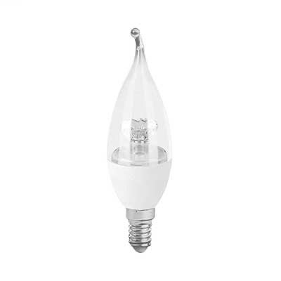 لامپ اشکی 7 وات سیماران مدل شفاف