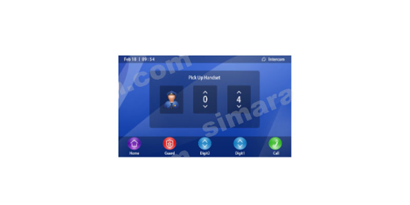 نصب مانیتور 7 اینچ 72TK-M100 سیماران