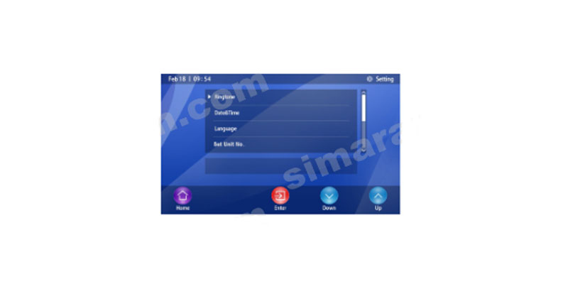 نصب مانیتور 7 اینچ 72TK-M100 سیماران