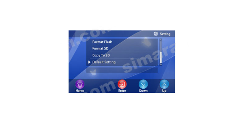 نصب مانیتور 7 اینچ 72TK-M100 سیماران