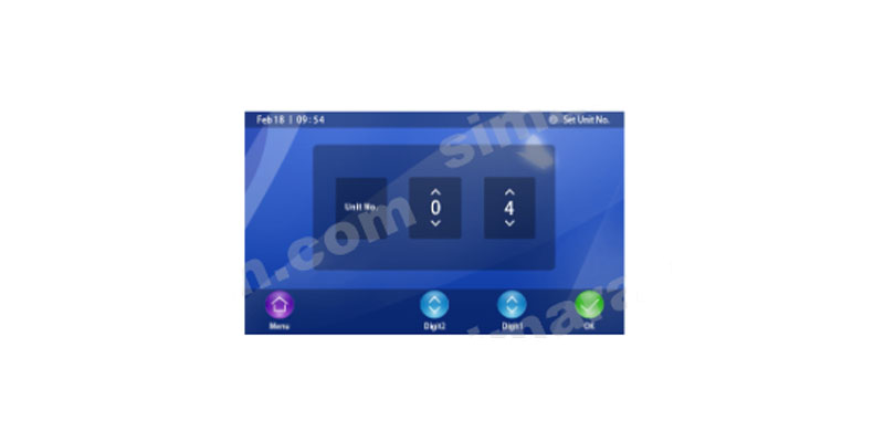 نصب مانیتور 7 اینچ 72TK-M100 سیماران