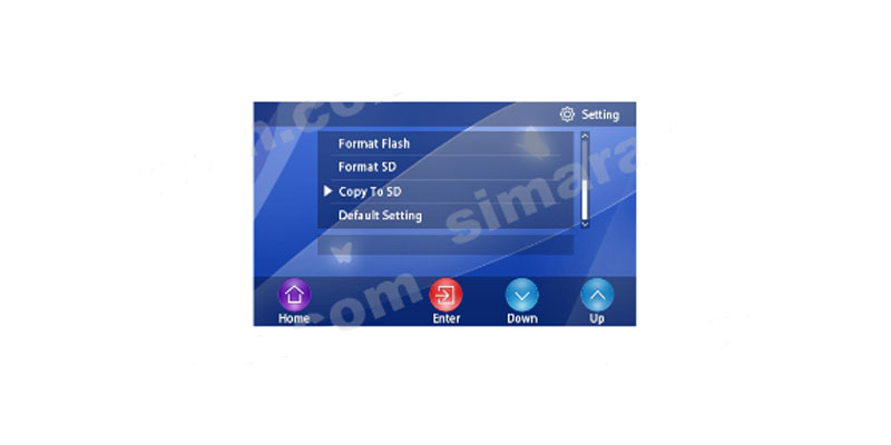 نصب مانیتور 7 اینچ 72TK-M100 سیماران
